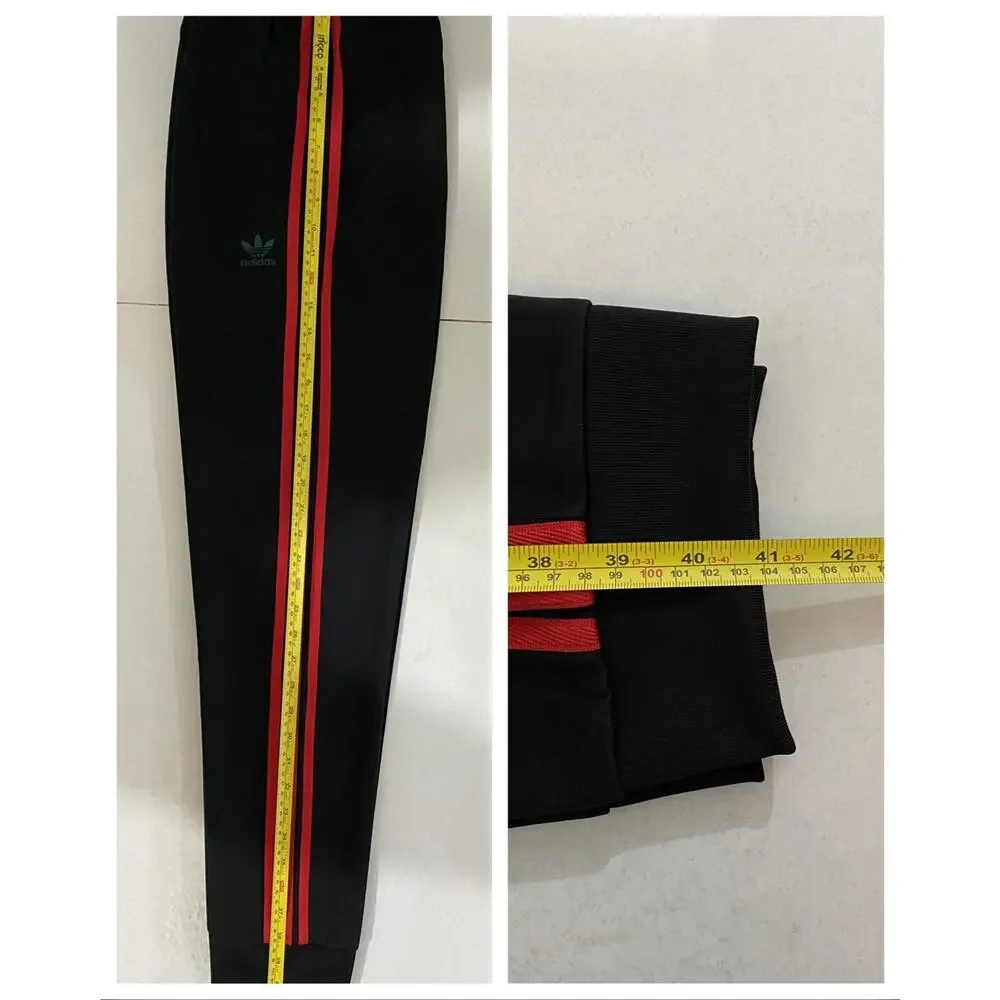 Adidas Originals Superstar Tracksuit Black Better Scarlet Size 2XL